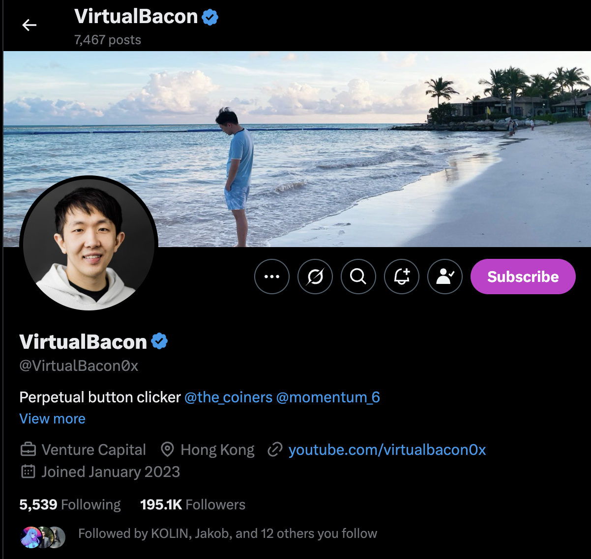Virtual Bacon